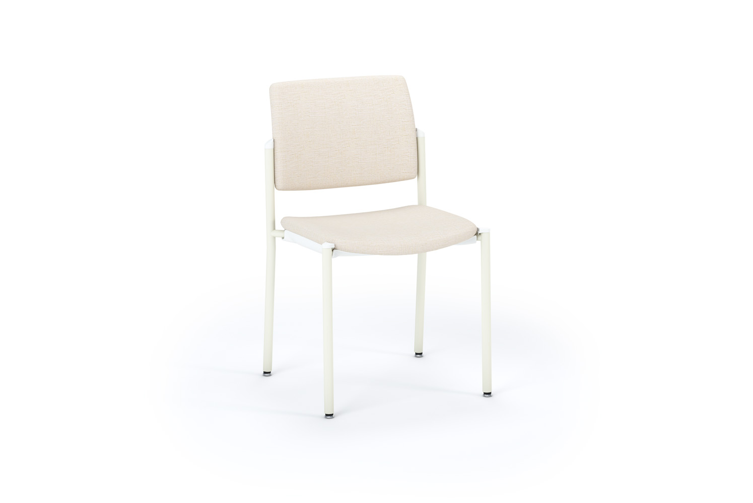 Bruno Upholstered Seat and back, Two fabric
