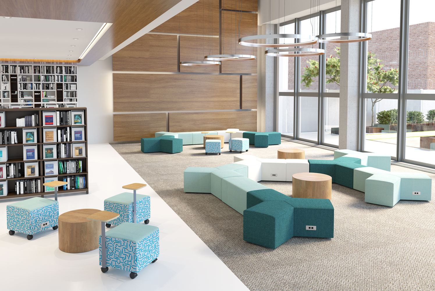 Connos Student Union Configuration with Cube Plus Tables