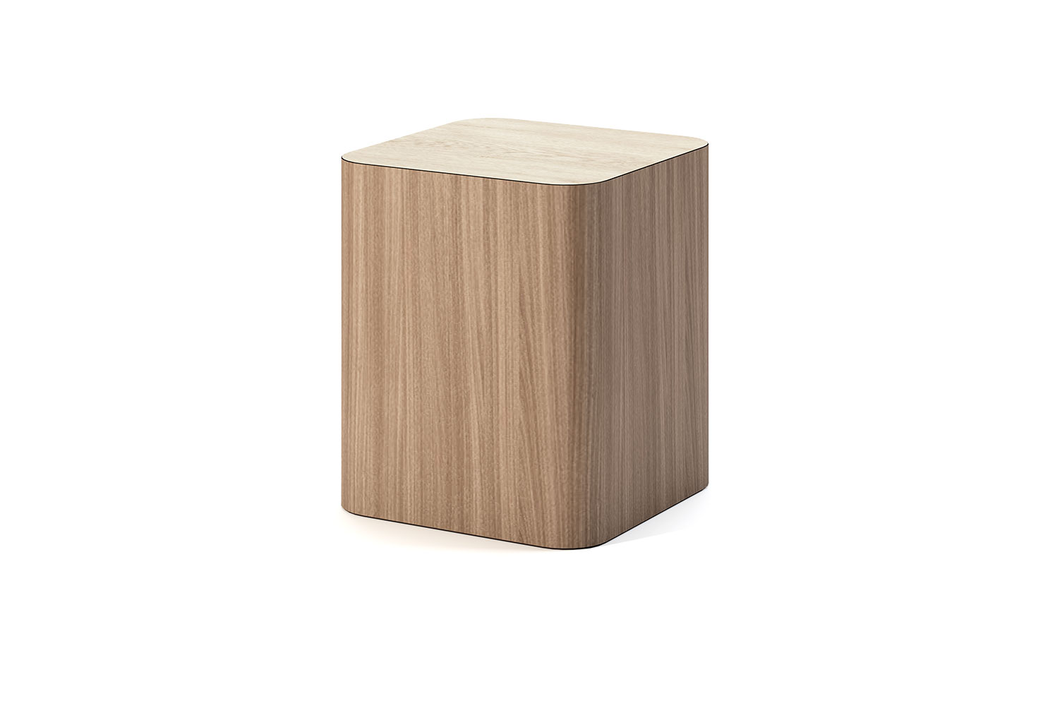 Cube Plus 18 Square Occasional Table with 2-tone Laminate