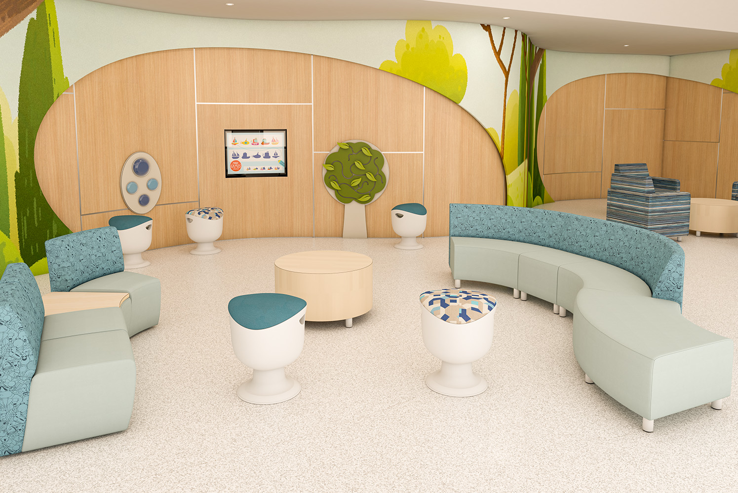 Raven Jr, Brighton Jr, Tommy and Cabana Healthcare Configuration