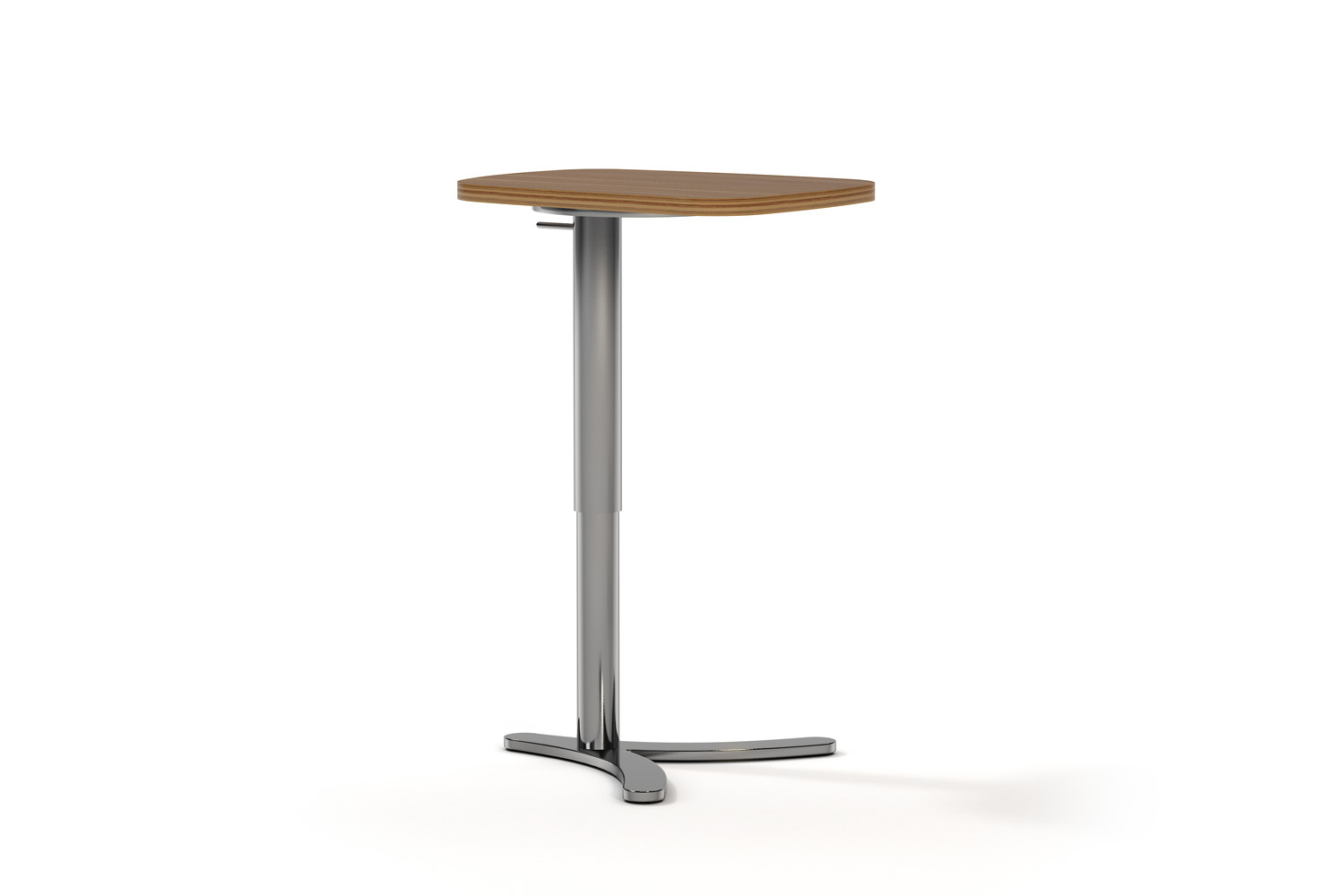 Clayton Pull-Up Table with Rounded Trazezoid Top