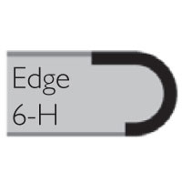 Edge 6-H Bullnose, Resin-Urethane Edges