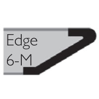 Edge 6-M Rounded Knife, Resin-Urethane Edges