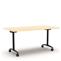 Flight Training Table - Casters and Flip-Top