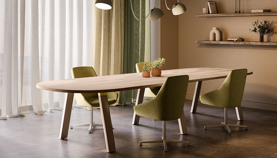 Carlton Lounge with Aspen Conference Table