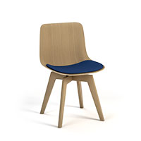 Jayden Wood Leg Chair