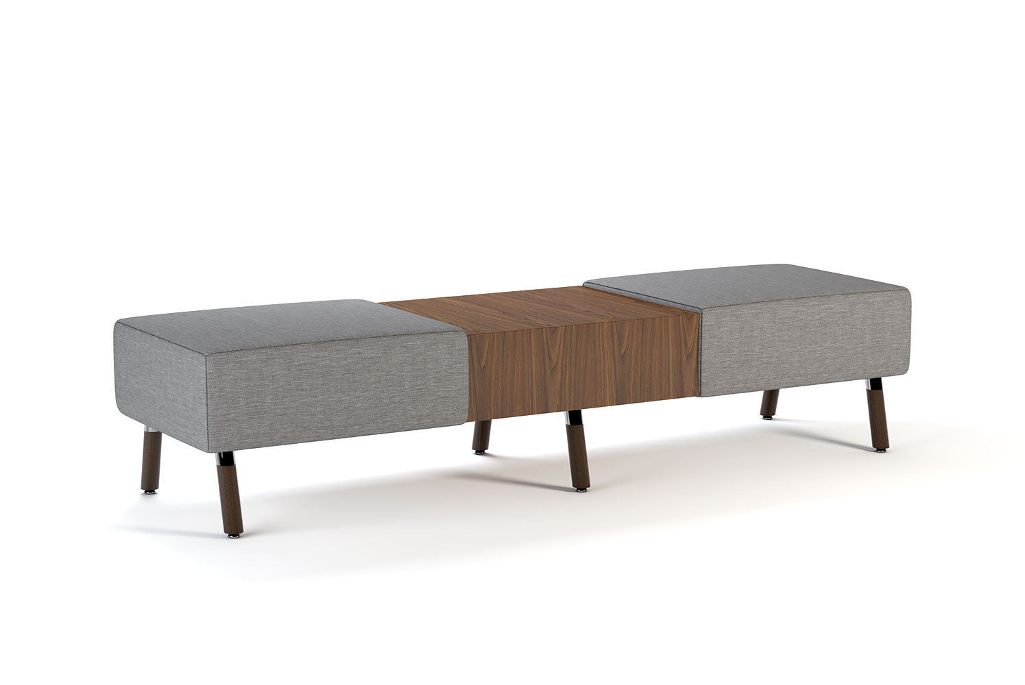 Laguna 66 in Bench with Center Laminate Table