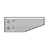 Edge 6-P and 8-P, Multi-ply Wood Edge