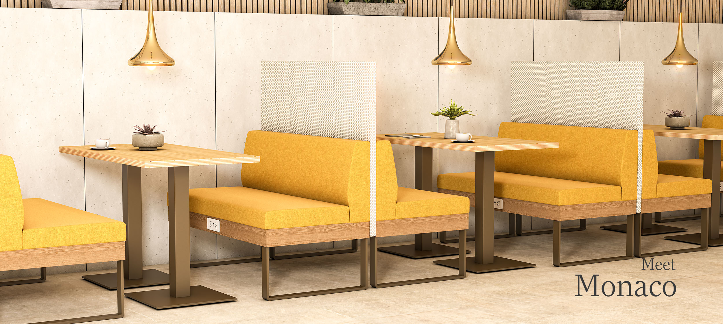 Monaco Cafe Table Environment