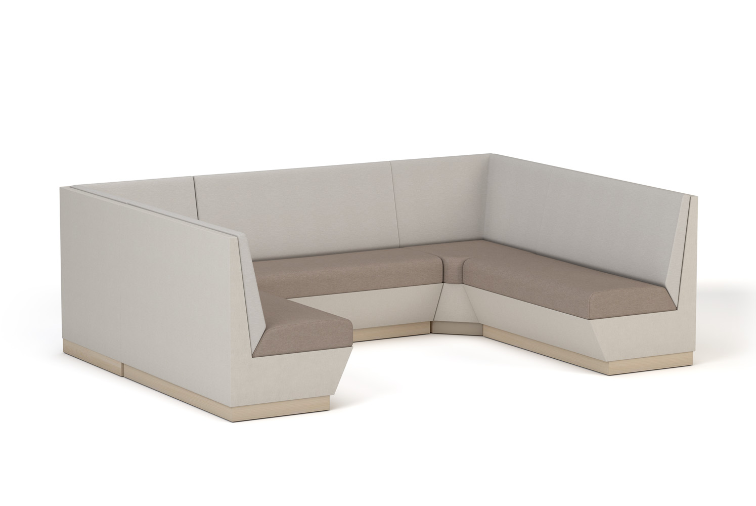 Napoli Banquette, Corner Unit Configuration