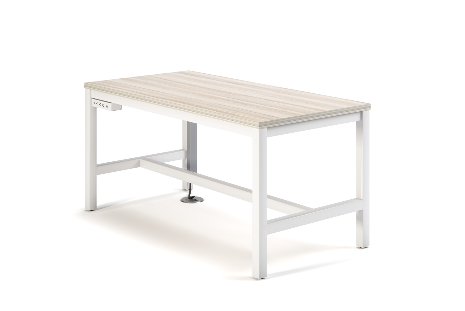 Oslo 30x60 29 Height Traning Table with Ashley Power and Data