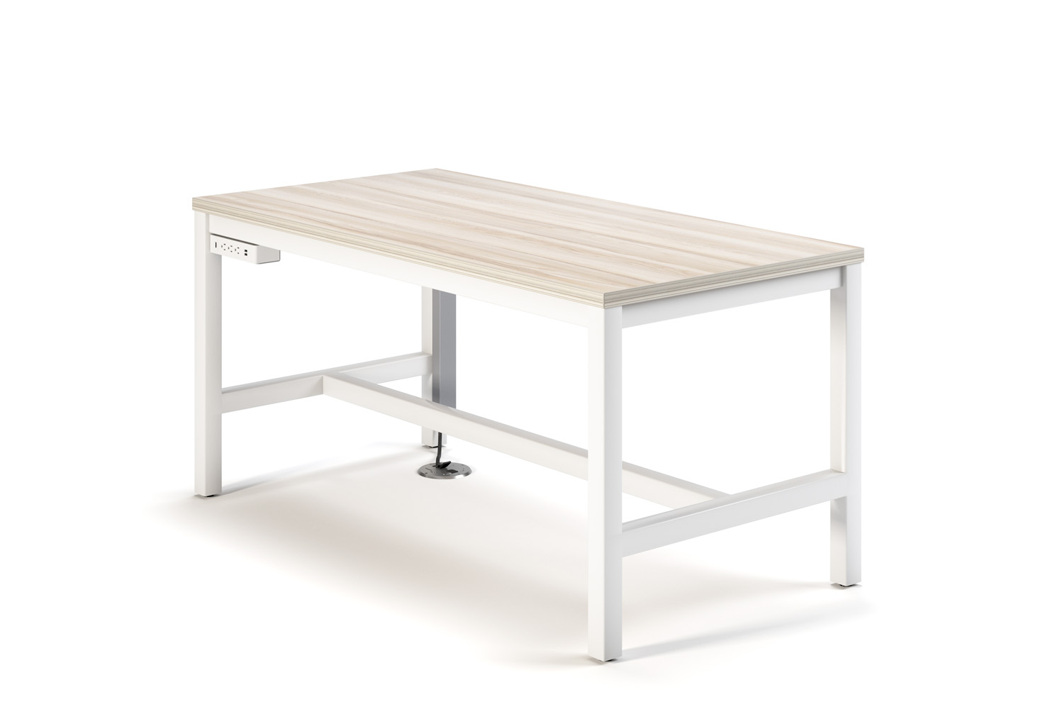 Oslo 30x60 29 Height Traning Table with Ashley Power and Data
