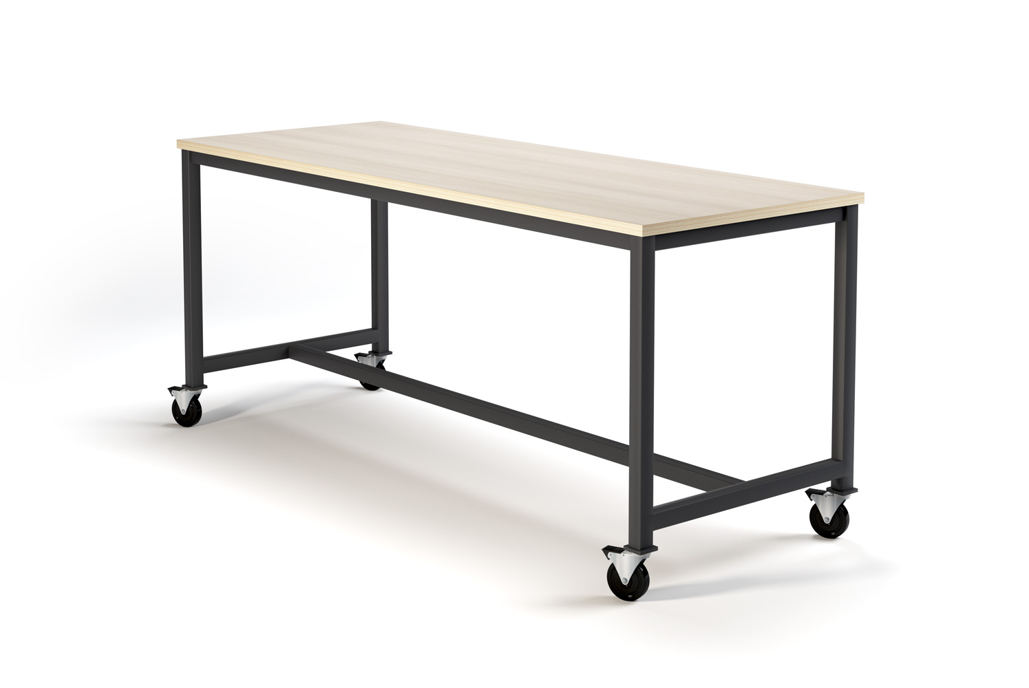 Oslo 30x96 42 Height Table with Casters