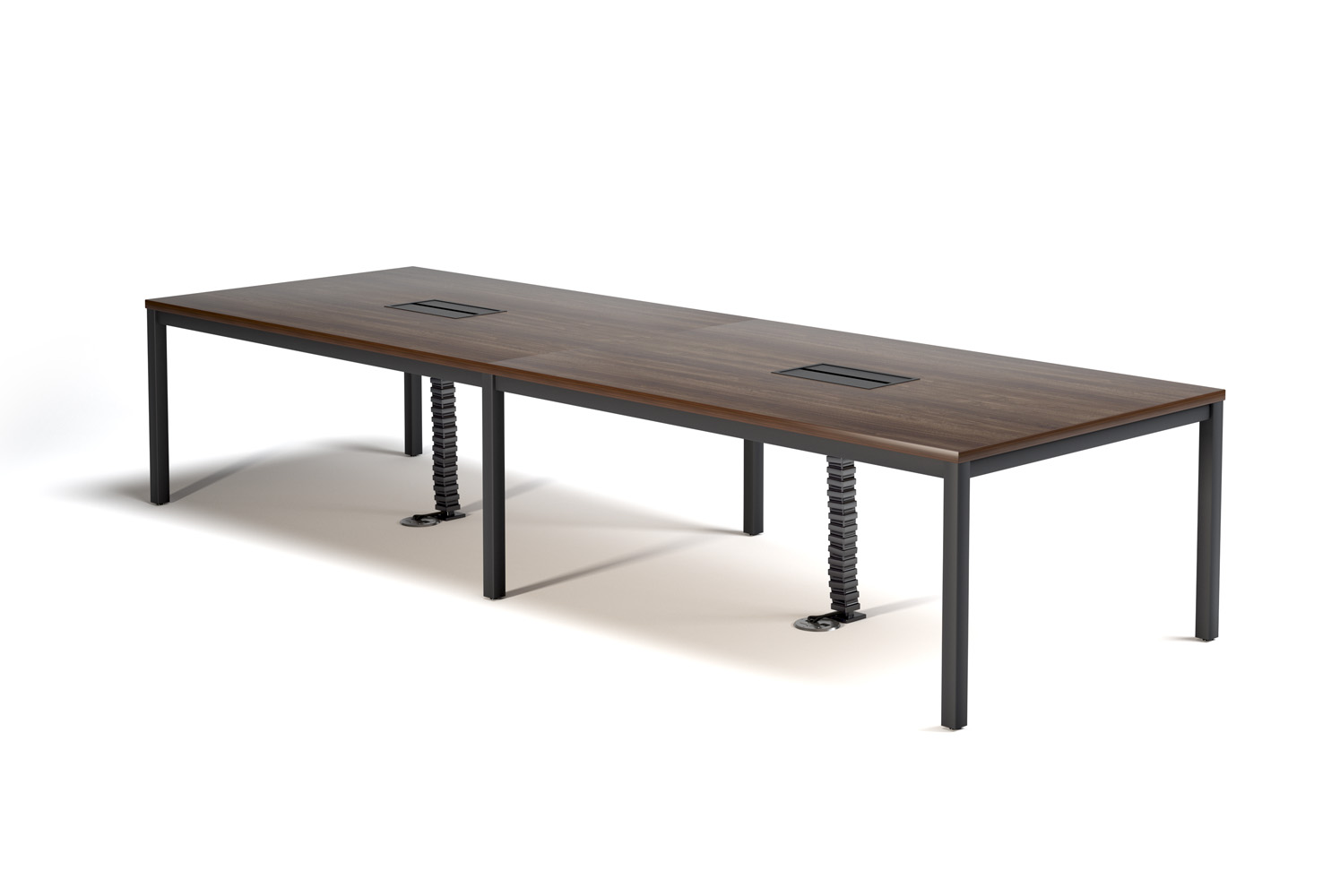 Pisa 48x144 Conference Table with Power Data Snake unit