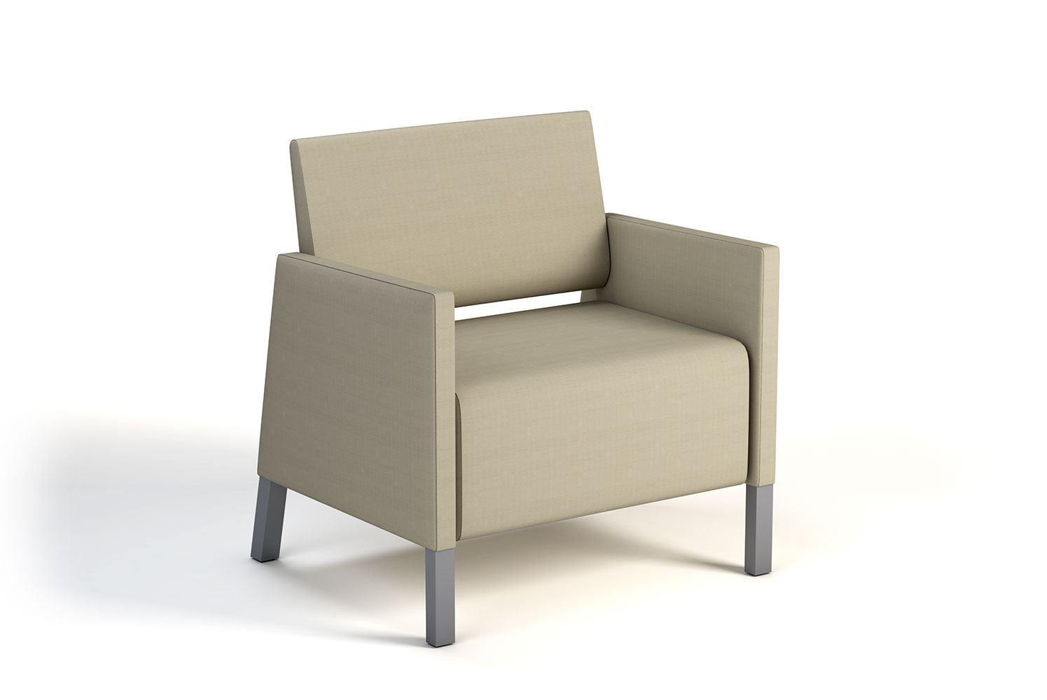 Valencia Metal Bariatric Upholstered Arms
